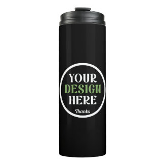 custom, unique, sleek & minimalist thermal tumbler