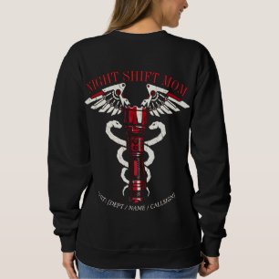 Custom Unit Medic Mum Gear Bag Tactical Patch Sweatshirt