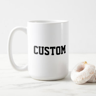 Custom University College Letter Her Graduate Gift Coffee Mug