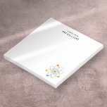 Custom UP AND ATOM Funny Science Quote Post-it Notes<br><div class="desc">A cool,  trendy and fun science-inspired design. The perfect gift for all scientists,  science teachers,  lab technicians,  science students,  and any science geek in your life (including you)! Designed by Science Geekness© at http://www.zazzle.com/sciencegeekness*</div>