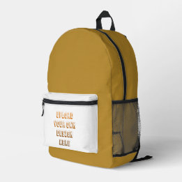 Custom Upload Design Product Printed Backpack