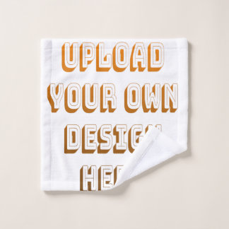 Custom Upload Design Product Wash Cloth