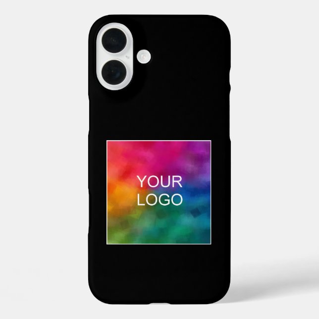 Custom Upload Your Logo or Photo Image Design Case-Mate iPhone Case (Back)