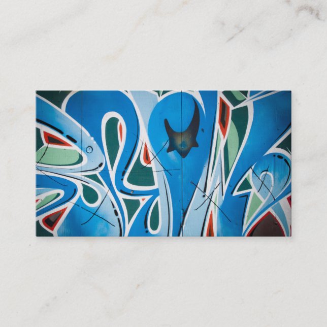 Custom Urban Graffiti Business Cards (2) (Front)