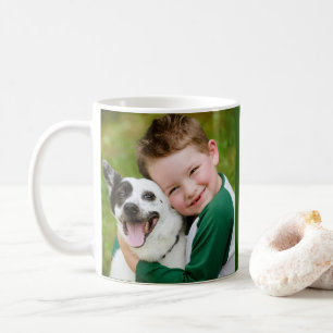 Custom Use Your Own Photo Square Photo Coffee Mug