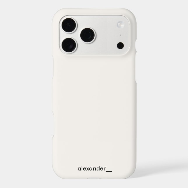 Custom User Name (Back)