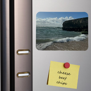Custom Vacation Photo Refrigerator Magnet. Magnet