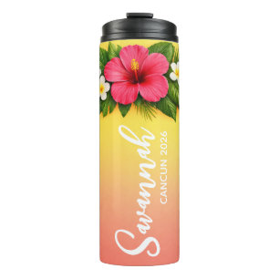 Custom Vacation Tumbler , Cruise Cup Tumbler, Girl