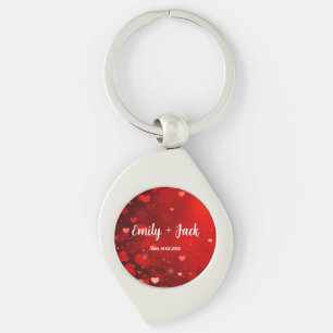 Custom Valentine  Love Gift for Him & Her Key Ring