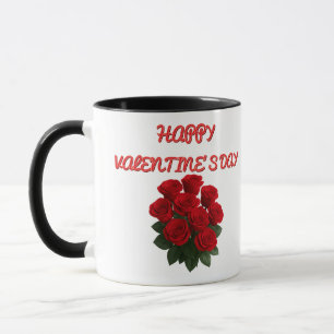 Custom Valentine’s Mug–Editable Photo, Name Messag Mug