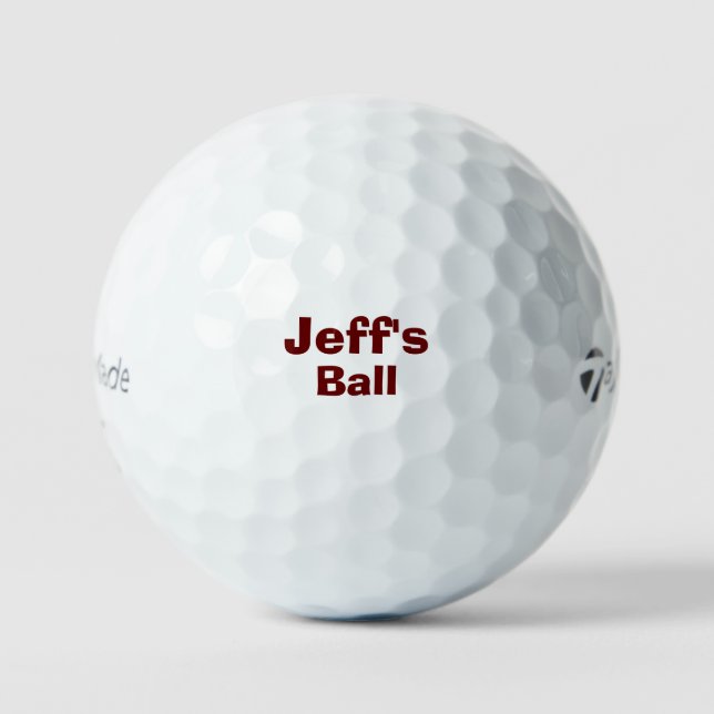 Custom Value Golf Ball (Front)