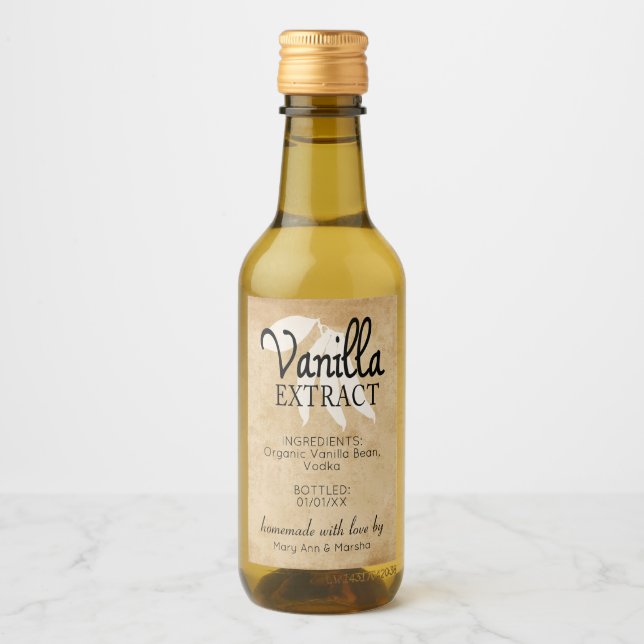Custom Vanilla Extract Label (Front)