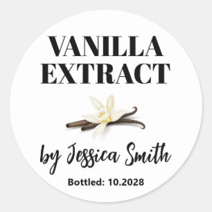 Custom Vanilla Extract Label