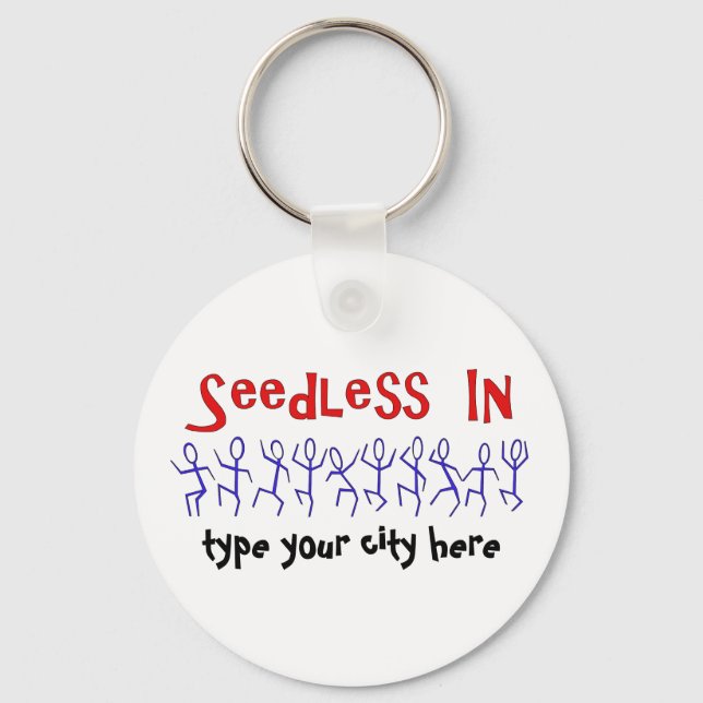 Custom Vasectomy Celebration Key Ring (Front)