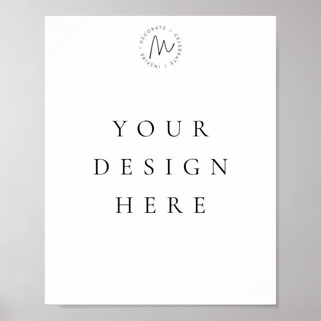 Custom Vertical (Portrait) Posters (Front)