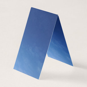 custom vertical tent Fold Folding Business Card