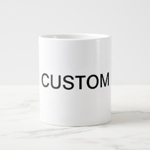 custom very large coffee mug