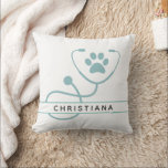 Custom Veterinarian Veterinary Professionals Cushion<br><div class="desc">Custom Veterinarian Veterinary Tech Vet Assistant Veterinary Professionals Gifts - This custom design makes a great gift for every Veterinarian or Vet Tech or Veterinary Assistant!</div>