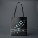 Custom Veterinarian Veterinary Professionals Tote Bag<br><div class="desc">Custom Veterinarian Veterinary Tech Vet Assistant Veterinary Professionals Gifts - This custom design makes a great gift for every Veterinarian or Vet Tech or Veterinary Assistant!</div>