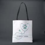 Custom Veterinarian Veterinary Professionals Tote Bag<br><div class="desc">Custom Veterinarian Veterinary Tech Vet Assistant Veterinary Professionals Gifts - This custom design makes a great gift for every Veterinarian or Vet Tech or Veterinary Assistant!</div>