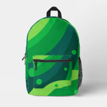 Custom Vibrant Green Colourful Pattern Aesthetic