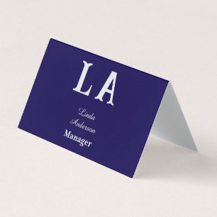 Custom vibrant professional business card