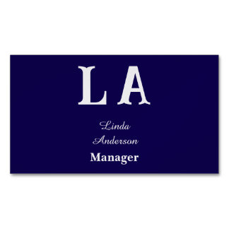 Custom vibrant professional magnetic business card