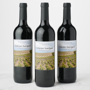 Custom Vineyard  Wine Label