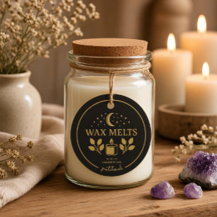 Custom Vintage Apothecary Wax Melts Tag