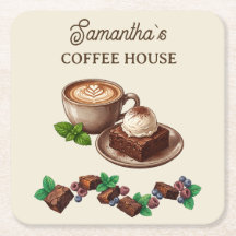 Custom Vintage Bakery Merch Brownie Art