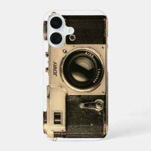 Custom Vintage Camera iPhone 16 Case