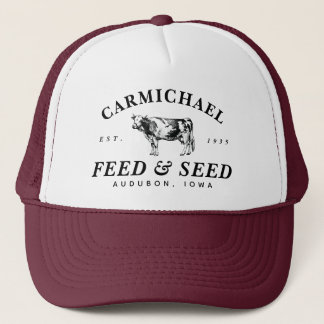 Custom Vintage Farmhouse Style Feed Trucker Hat
