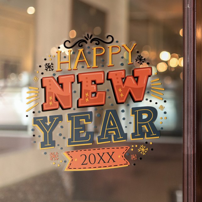 Custom Vintage Happy New Year Eve Design Unique (Creator Uploaded)