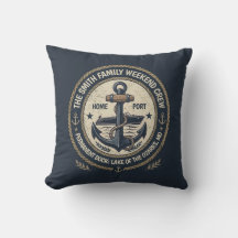 Custom Vintage Lake Boat Family Crew Class