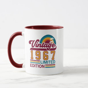 Custom Vintage Limited Edition Birth Year Mug
