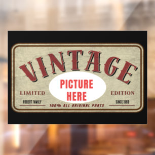 CUSTOM VINTAGE LIMITED EDITION PERSONALIZE PHOTO