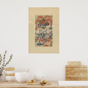 ※CUSTOM Vintage Okinawan Bingata Pattern Print