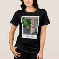 Custom Vintage Photo And Year Nostalgic Birthday