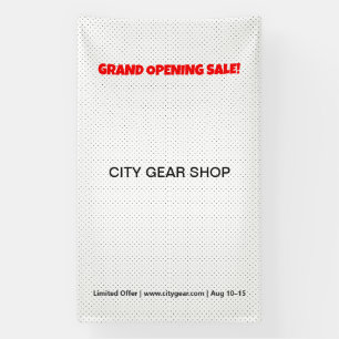Custom Vinyl Banners • Christmas Business Signs