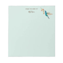 Custom Violetear Hummingbird Notepad