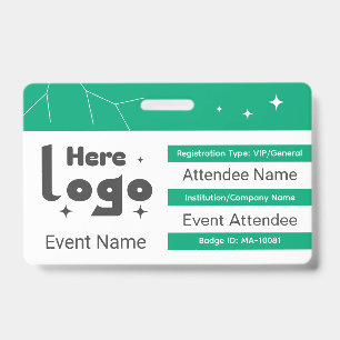 Custom VIP Gala Badge ID
