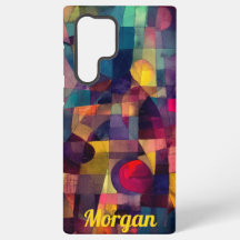 Custom Vivid Abstract Geometric Art 