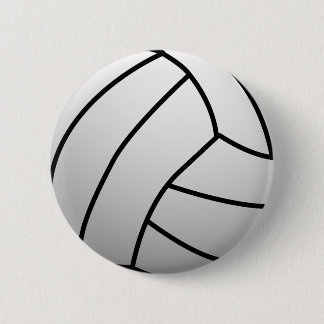 Custom VolleyBall Sports Product 6 Cm Round Badge