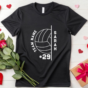 Custom Volleyball Sports Team Volleyball Mum Lover T-Shirt