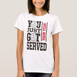 Custom Volleyball Team Shirt Team Motto