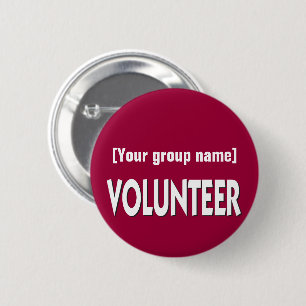 Custom Volunteer Badge