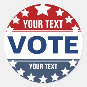 Custom Vote Sticker