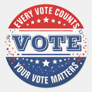 Custom Vote Sticker