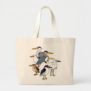 Custom Waders Large Tote Bag