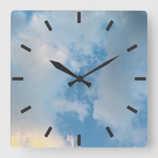 Custom Wall Clock (Add Your Own Photo and/or text) (Front)